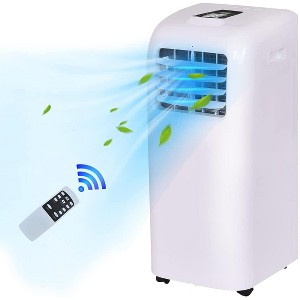 Tangkula Portable Air Conditioner Cooling Fan Dehumidifier 8000BTU ASHRAE w/ Remote Control - 1 of 4