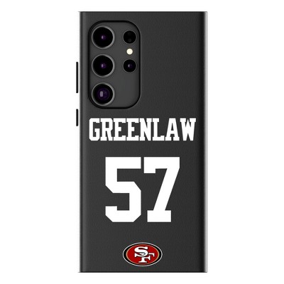 Keyscaper NFL San Francisco 49ers Players Game Tactic MagSafe Compatible Cell Phone Case for Samsung Galaxy