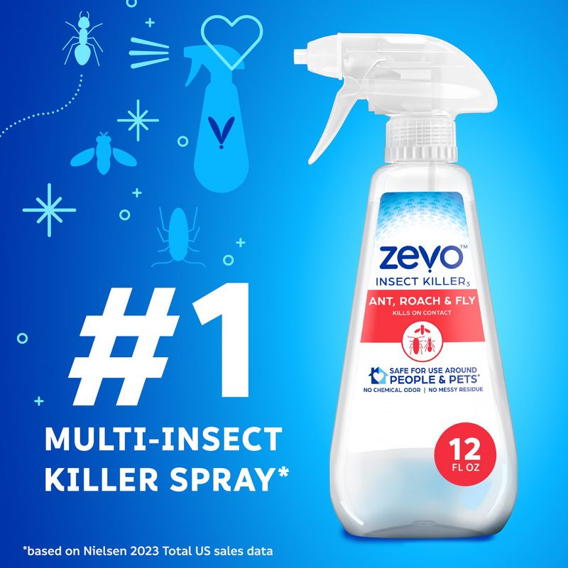 Zevo Ant Roach &#38; Fly Multi-Insect Trigger Spray - 12oz, 5 of 16