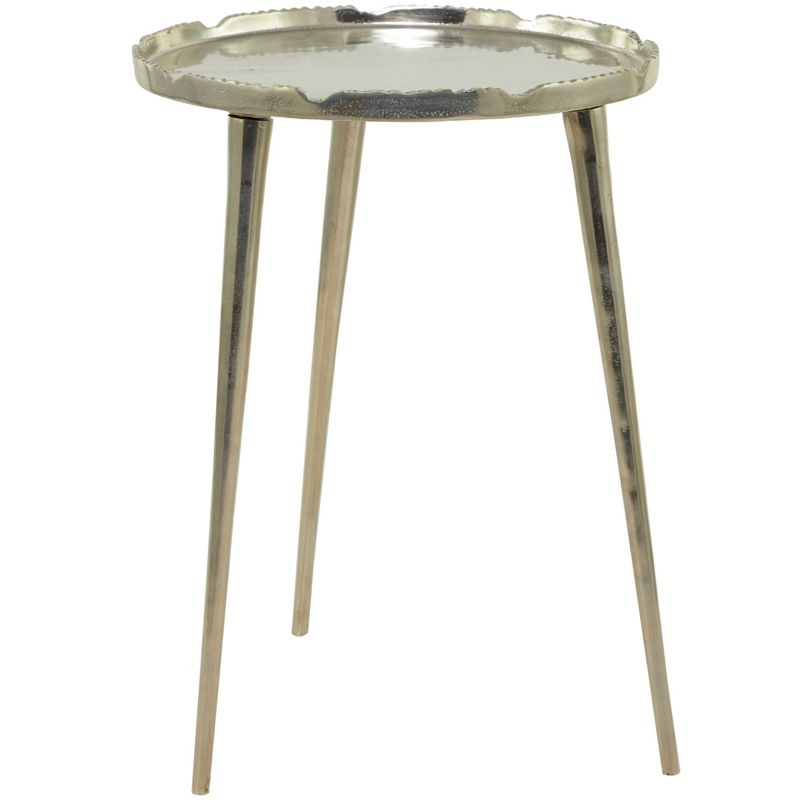 Mid-Century Modern Metal Accent Table - Olivia & May, 5 of 6