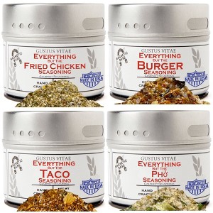 Everything But The Food Truck Favorite Flavors Collection | Set of 4 | Gourmet Seasoning Set  | Gustus Vitae - 1 of 4