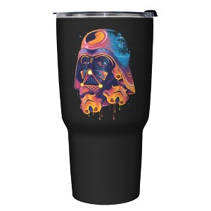 Star Wars Darth Vader Colorful Paint Stainless Steel Tumbler w/Lid - 1 of 3
