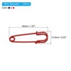 Unique Bargains Metal Blankets Crafts Brooch Making Home Sewing Large Safety Pins 12 Pcs - 2 of 4