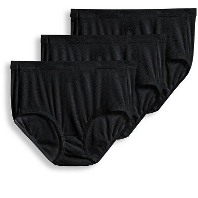 Jockey Women's Elance Breathe Brief - 3 Pack 9 Black : Target