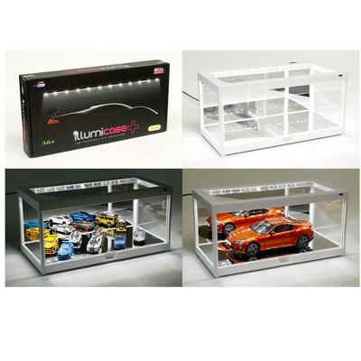 Acrylic Display Case Collectibles Diecast Cars Protective Storage Case Boxes 