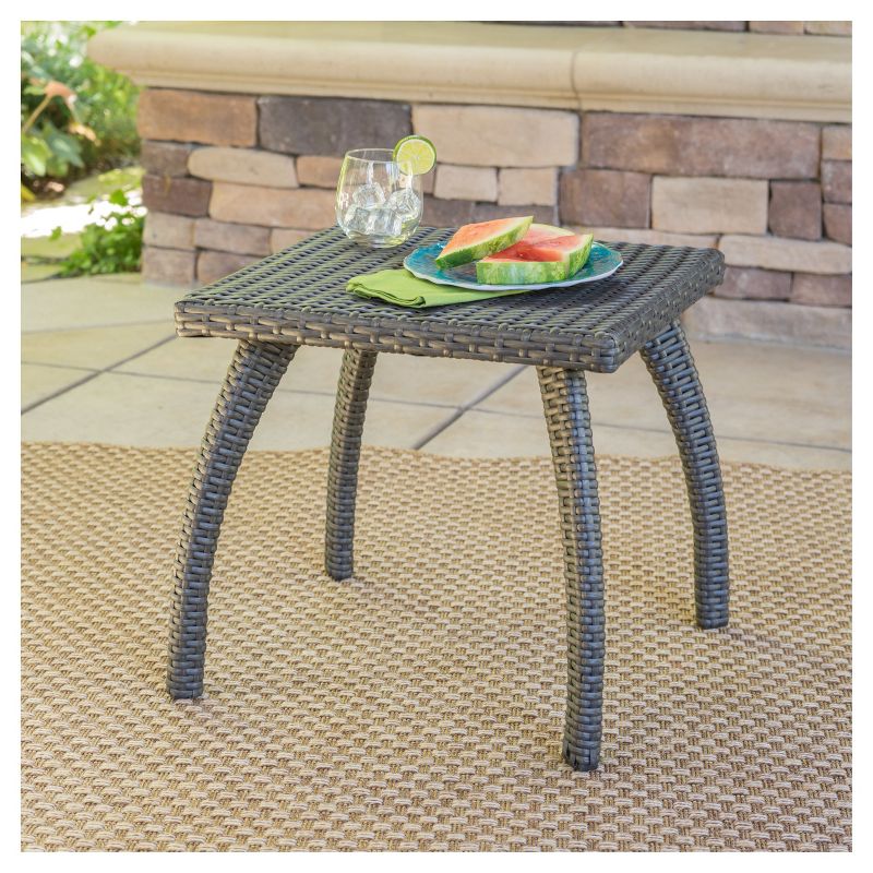 Honolulu Wicker Patio Outdoor Table - Christopher Knight Home, 5 of 6