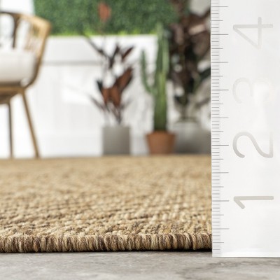 Ranya Modern Tribal 4' x 6' Light Brown Synthetic Area Rug