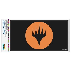 Magic The Gathering Planeswalker Symbol Automotive Bumper Sticker - 1 of 4