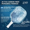 Luzz Pickleball Paddles, T700 Carbon Fiber Pickleball Paddle Sandblasted Surface with Honeycomb Core Pickle Ball Rackets for Ultimate Spin & Control - 3 of 4