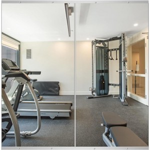 Home Gym Mirror,48''x24''x2count Silver,Large Full Body Tempered Glass Frameless - 1 of 4