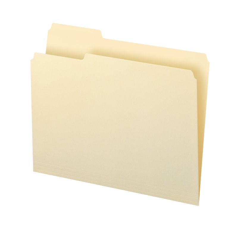 Smead File Folder, Letter, 1/3-Cut Tab Right Position, Letter Size, Manila, 100 Per Box (10333), 3 of 9