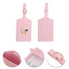Unique Bargains Letter Luggage Tag Pink 1 Pc - 3 of 4