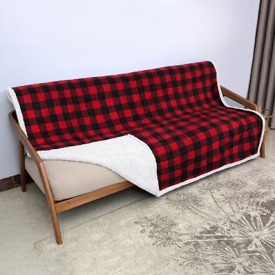 Catalonia Waterproof Bed Blanket for Couch Bed, Cozy Fleece Lining Throws for Bed Essentials, Perfect Gift for Housewarming