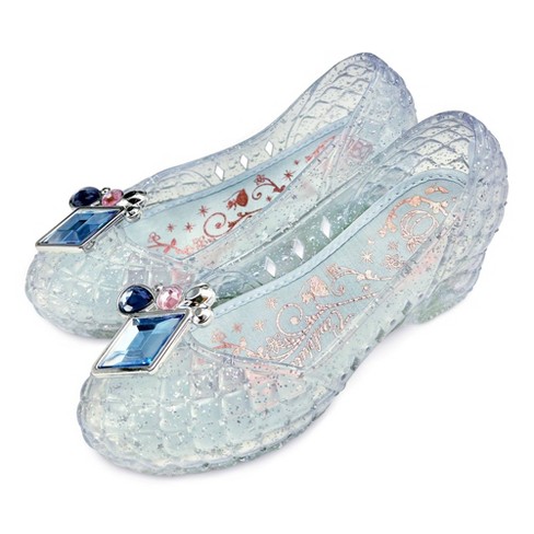  Cinderella Glass Slipper Shoes, Set includes 6 Plastic