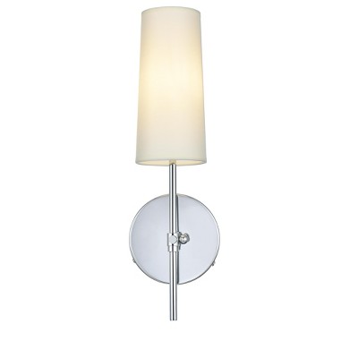 Elegant Lighting Mel 5 inch Wall Sconce in Chrome