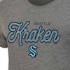 NHL Seattle Kraken Women's Gray Fashion T-Shirt - image 3 of 3