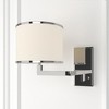 Crystorama Lighting Madison 1 - Light Swing Arm Lamp in  Polished Nickel - 2 of 4