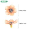 Unique Bargains Silk Decor DIY Wedding Mini Bulk Artificial Daisy Flowers Heads - 3 of 4
