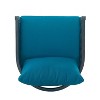 PAGED Patio Dining Chairs Modern Outdoor Chair with Waterproof Thick Cushion for Patio, Porch, Yard - 3 of 4