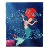 Disney Little Mermaid Classic Life Is The Bubbles Silk Touch Throw Blanket - 2 of 4