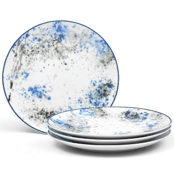 Noritake Blue Nebula Set of 4 Salad Plates