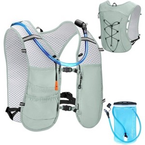 Breathable Running Backpack with Water Bladder for Hands-Free Hydration on Hikes, Trail Runs, and Cycling - 1 of 4