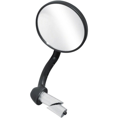 Delta Premium Bar End Mirror Black High Rise Arm With Ball