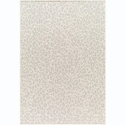 Mark & Day Shelah 5'3"x7' Rectangle Woven Indoor and Outdoor Area Rugs Light Gray/Cream