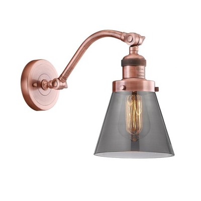Cone - 1 Light Wall Sconce In Industrial Style-11.5 Inches Tall and 6.5 Inches Wide