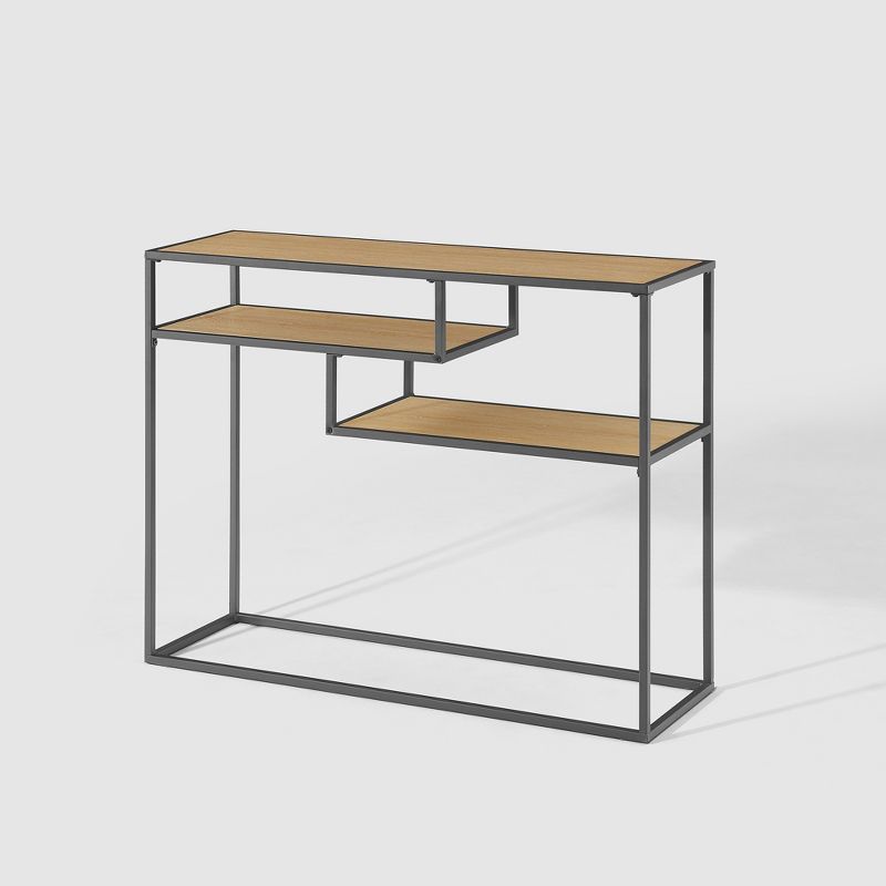 Modern 3 Tier Console Table - Saracina Home, 2 of 10