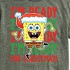 Men's - SpongeBob SquarePants - I'm Ready For Christmas Short Sleeve Graphic T-Shirt - 2 of 4