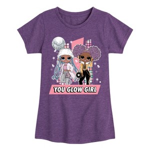 Girls' - LOL Surprise! - Winter Dolls Fitted Short Sleeve Graphic T-Shirt - 1 of 4