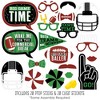 Big Dot of Happiness The Big Game - Football Party Photo Booth Props Kit - 20 Count - 2 of 4