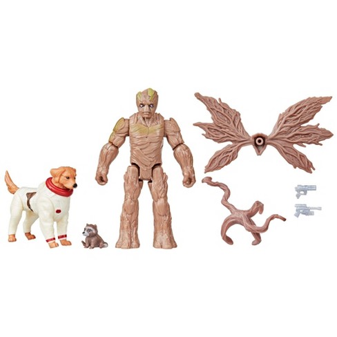Marvel Guardians Of The Galaxy Vol. 3 Groot/marvel's Cosmo/baby Rocket  Action Figure Set - 3pk : Target