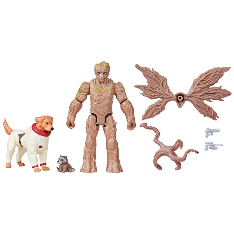 Marvel Guardians of the Galaxy Vol. 3 Groot/Marvel&#39;s Cosmo/Baby Rocket Action Figure Set - 3pk, 1 of 7