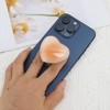 Unique Bargains Heart Shape Adhesive Phone Grip Orange 1 Pc - 4 of 4