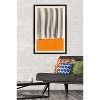 Trends International Geometric - Orange Framed Wall Poster Prints - 2 of 4