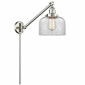 Bell - 1 Light Swing Arm Wall Sconce In Industrial Style-25 Inches Tall and 8 Inches Wide - 1 of 1