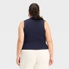 Women's Polo Collar Pullover Sweater Tank - A New Day™ - 2 of 3