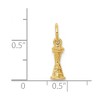 Black Bow Jewelry 14k Yellow Gold Mini 3D Seattle Space Needle Charm - 4 of 4