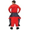 Fun World Carry Me Santa Adult 3D Character Pants Christmas Costume - Standard - 2 of 2