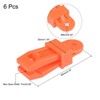 Unique Bargains Outdoor Camping Tent Tarp Clips 3.15"x1.18"x0.98" 6 Pcs - 2 of 4