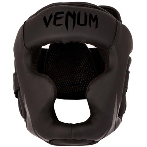 Venum Kid's Challenger Training Headgear - Black/Black - 1 of 2