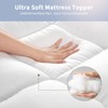 Itopfox Extra Thick Mattress Topper for Back Pain & Cloud-Like Sleep Soft & Plush Pillow Top Bed Topper for Firm Mattress, Cooling Overfilled 1400GSM - 2 of 4