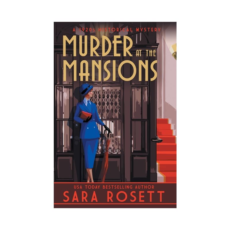 Murder at the Mansions - (High Society Lady Detective) by  Sara Rosett (Hardcover), 1 of 2
