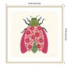 Amanti Art Blooming Beetle II by Yvette St. Amant Wood Framed Wall Art Print - 4 of 4