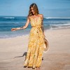 Women's Tropical Sunshine Sleeveless Wide Leg Jumpsuit - Cupshe - 2 of 4