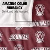 Aquinas College Logo Pattern Silky Touch Blanket White 50x60 - 4 of 4