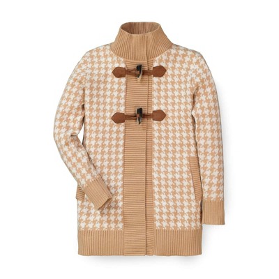 Hope & Henry Girls' Toggle Sweater Cardigan, Infant