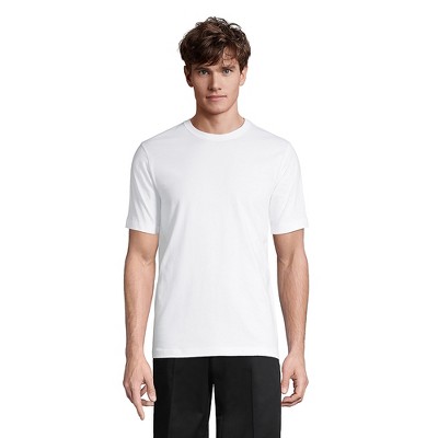 Lands' End School Uniform Men's Short Sleeve Essential T-shirt